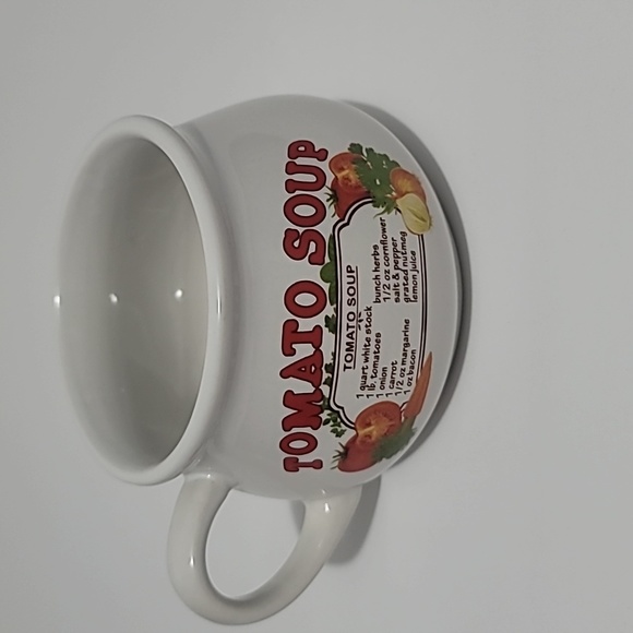 Repop Tomato Soup Recipe Bowl Crock - Picture 2 of 4